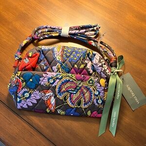 Vera Bradley Colorful Floral Shoulder Bag NWT